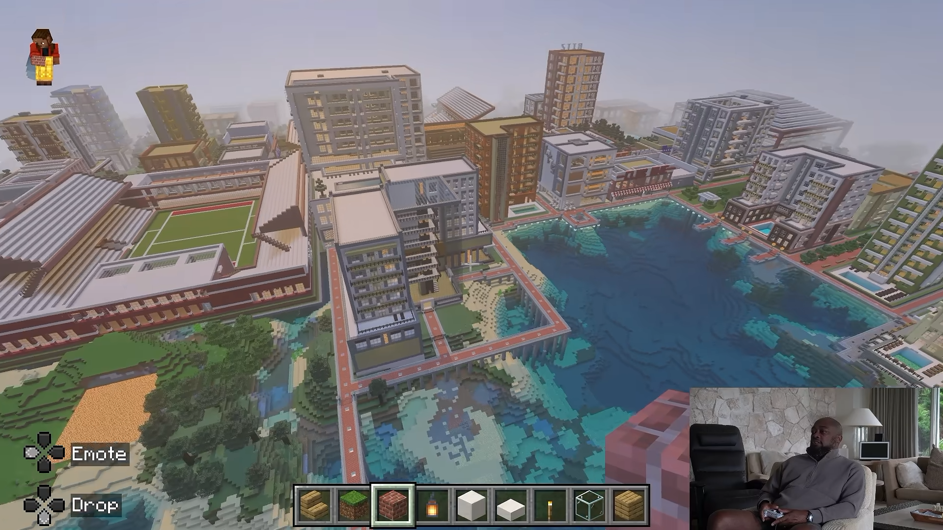 Дорогому бывшему главному тренеру НФЛ Майку Томлину: Твой 12-летний Minecraft-город восхитителен