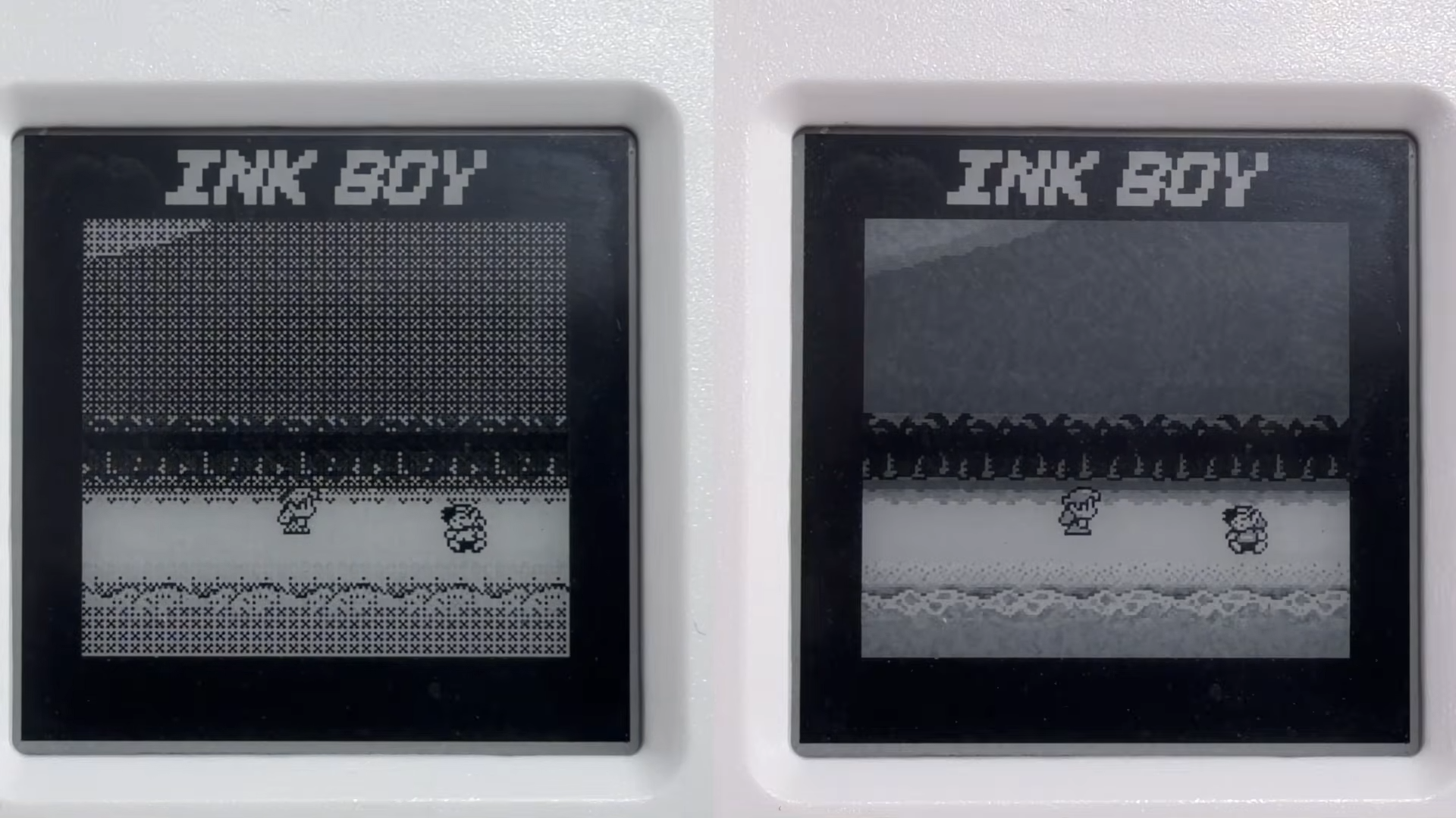 Миниатюрный портатив с E-ink дисплеем способен запускать игры с частотой 30 кадров в секунду и подключается к контроллеру NES