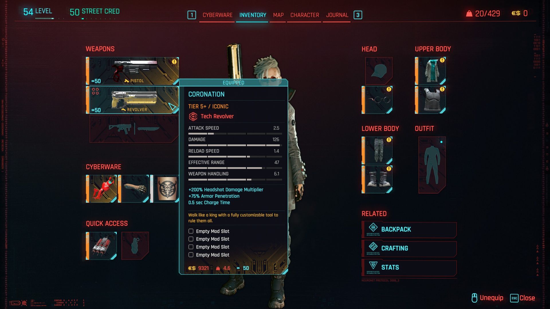 Как получить костюм Кинга в Cyberpunk 2077