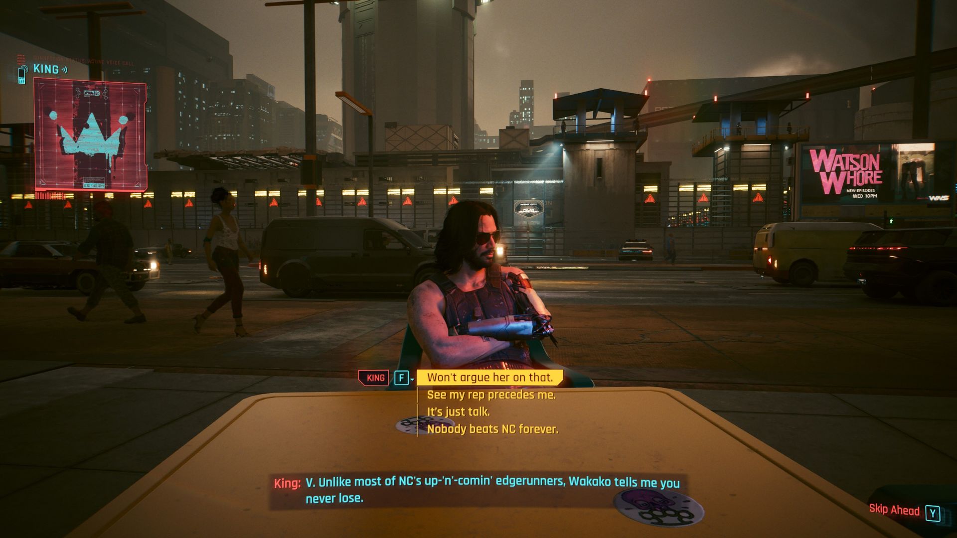 Как получить костюм Кинга в Cyberpunk 2077