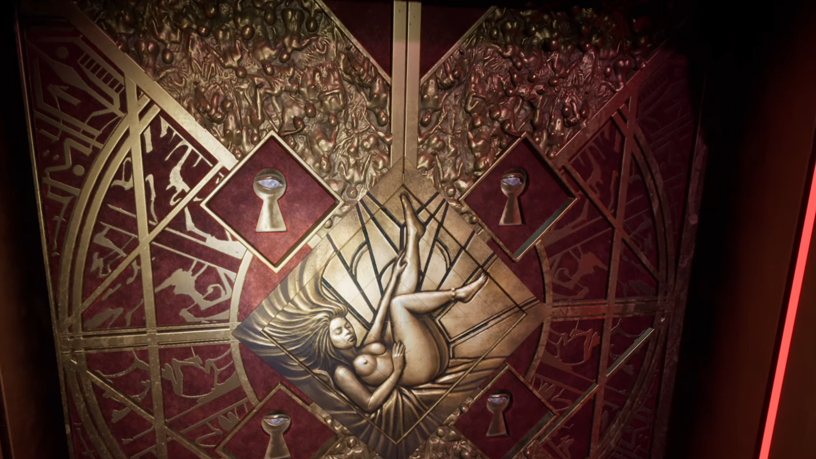 Как решить загадку с дверью-гляделкой в Hellraiser Revival, чтобы попасть в комнату вуайера