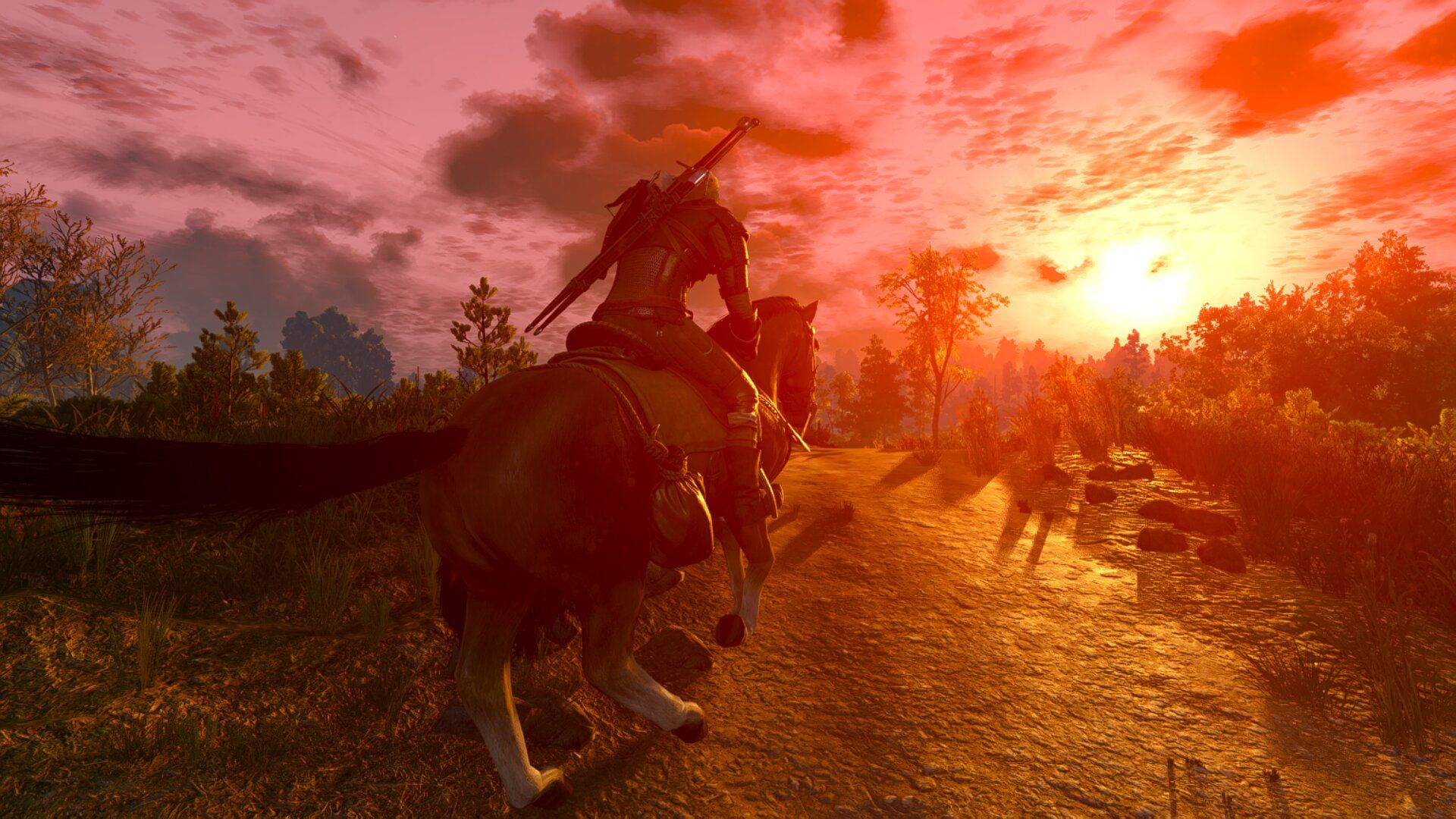 Почему ремастер <strong>The Witcher 3</strong> отвлекает меня своими красивыми закатами